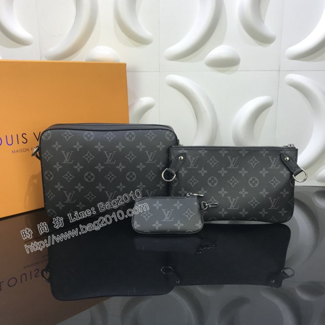 Lv路易威登2023專櫃新款Trio郵差包 LV男士單肩斜挎包 M69443 N50017 N50027 ydh5010